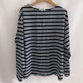 Factory Wholesale  High Quality Customized  100% cotton women stripe hoodies casual